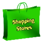 best shopping stores android application logo